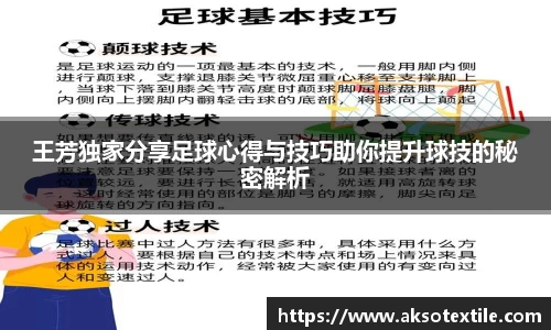 王芳独家分享足球心得与技巧助你提升球技的秘密解析